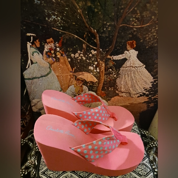 🆕Charlotte Russe Classic Women Sandal👡 👡Size 8M,New!!! Nice Gift..🛍🩱👙 - Picture 4 of 7